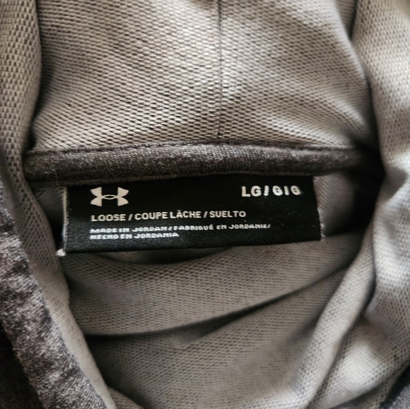 GUC Women's Under Armour Featherweight Fleece Small Pull Over/Funnel Neck - Picture 2 of 3